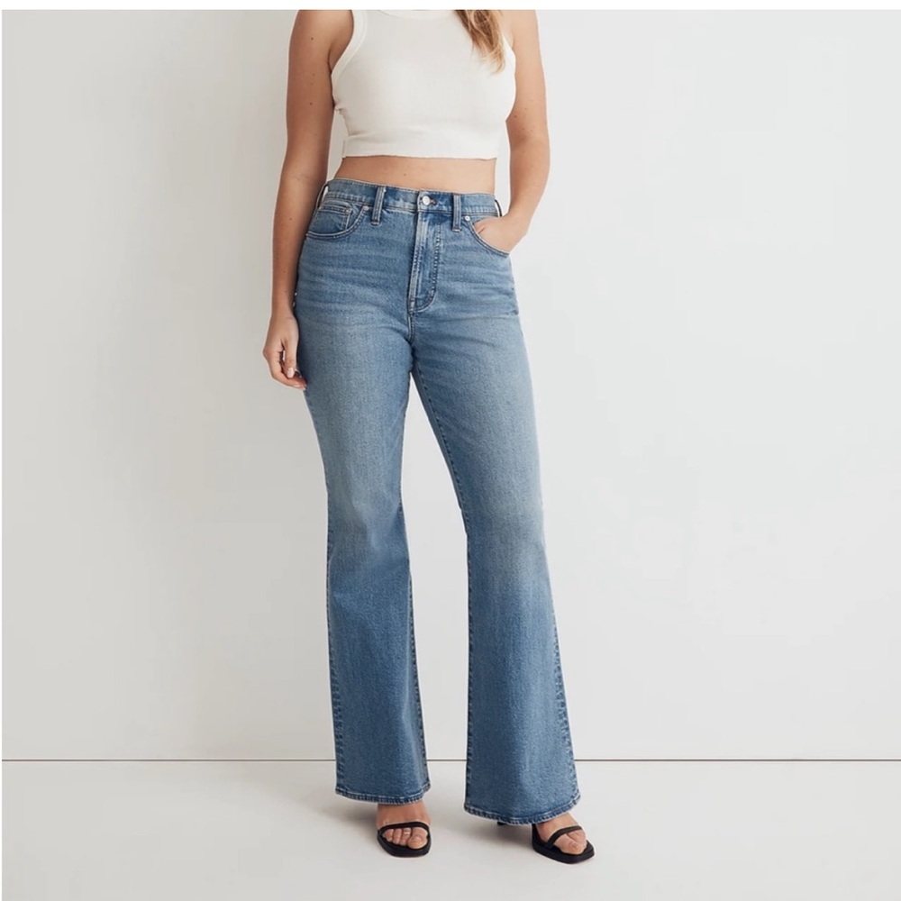 Madewell Perfect Vintage Flare Jeans Tall 27 NWT